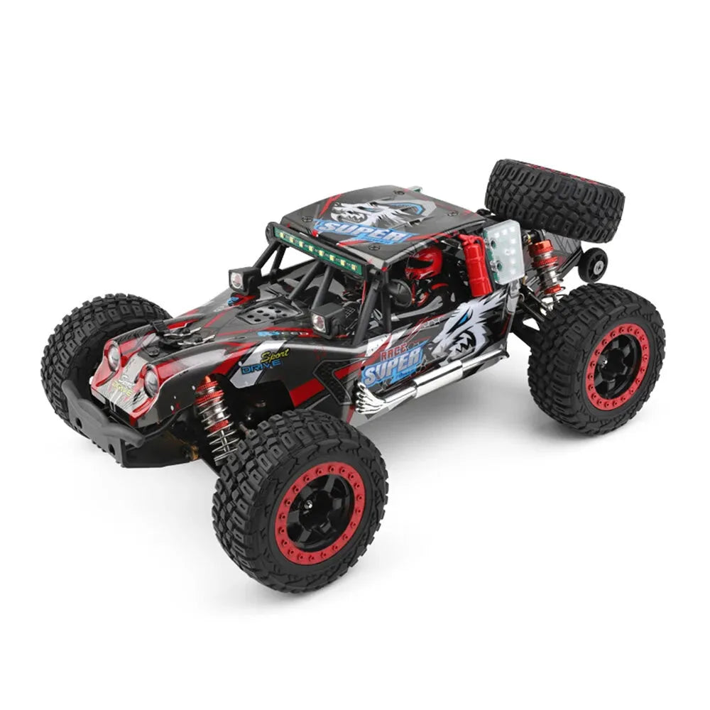 WLtoys 124028 1/12 Scale 4WD RC Truck – Brushless Motor 60km/h Off-Road RC Car