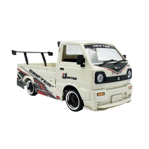 WPL D14S Mini 1/10 Brushless 4WD On-Road RC Car – Full Scale Electric Truck with Surround System