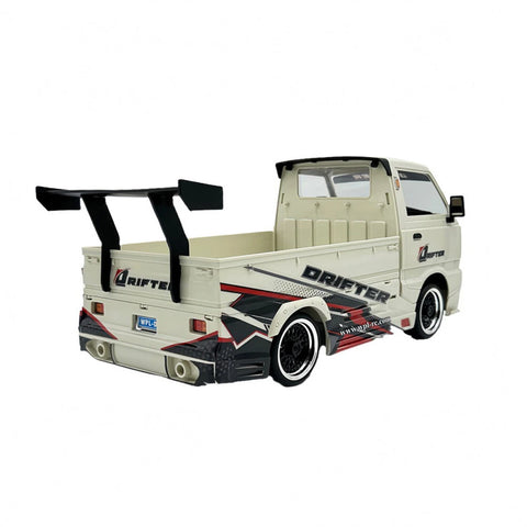 WPL D14S Mini 1/10 Brushless 4WD On-Road RC Car – Full Scale Electric Truck with Surround System