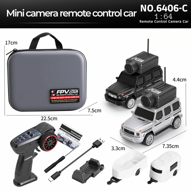 Wltoys 1:64 6405/6406 Le Ma RC Camera Car – Standard & C Version