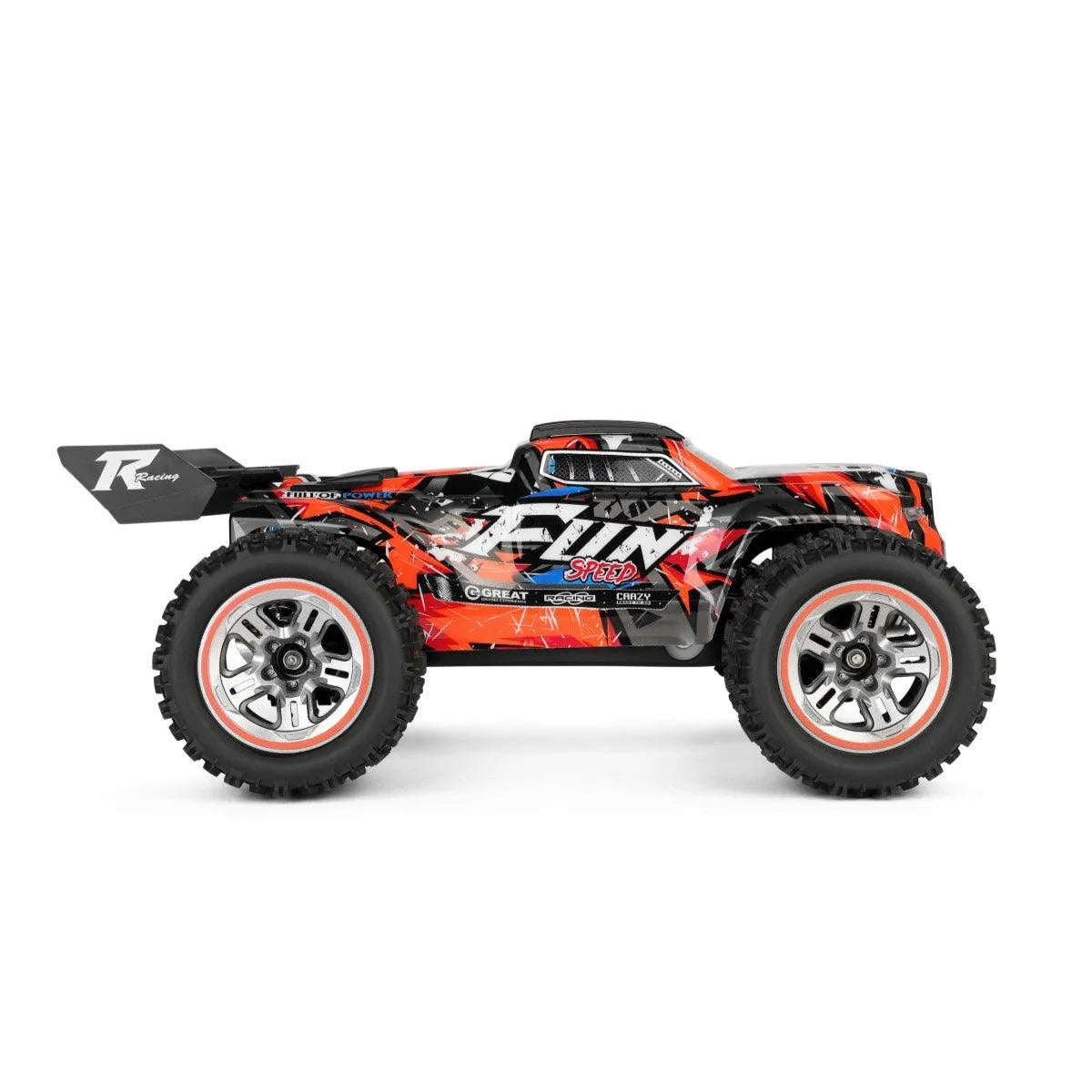 WLTOYS 184008 1/18 60KM/H Brushless 4WD 2.4G Three-in-one Electric BigFoot Truck - Makerfire