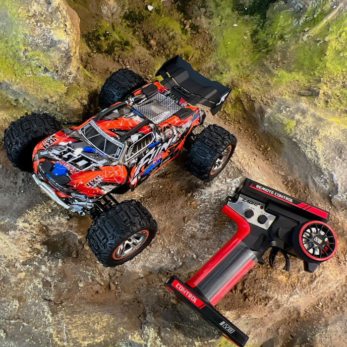 WLTOYS 184008 1/18 60KM/H Brushless 4WD 2.4G Three-in-one Electric BigFoot Truck