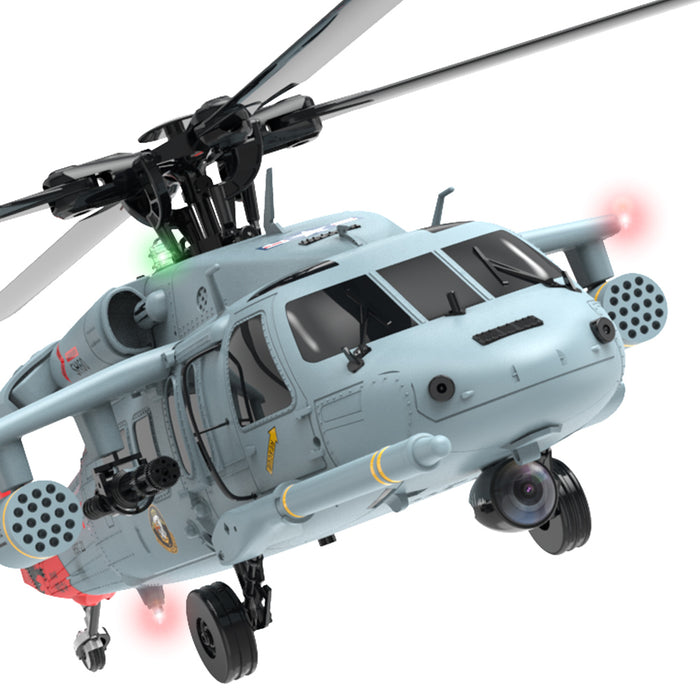 Yuxiang F09-H SH60 Black Hawk 1/47 Scale Aircraft 2.4G 8CH 6-Axis Gyro GPS 5.8G image Transmission Helicopter - Makerfire