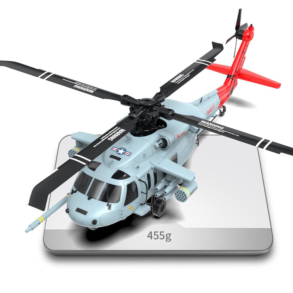 Yuxiang F09-H SH60 Black Hawk 1/47 Scale Aircraft 2.4G 8CH 6-Axis Gyro GPS 5.8G image Transmission Helicopter - Makerfire