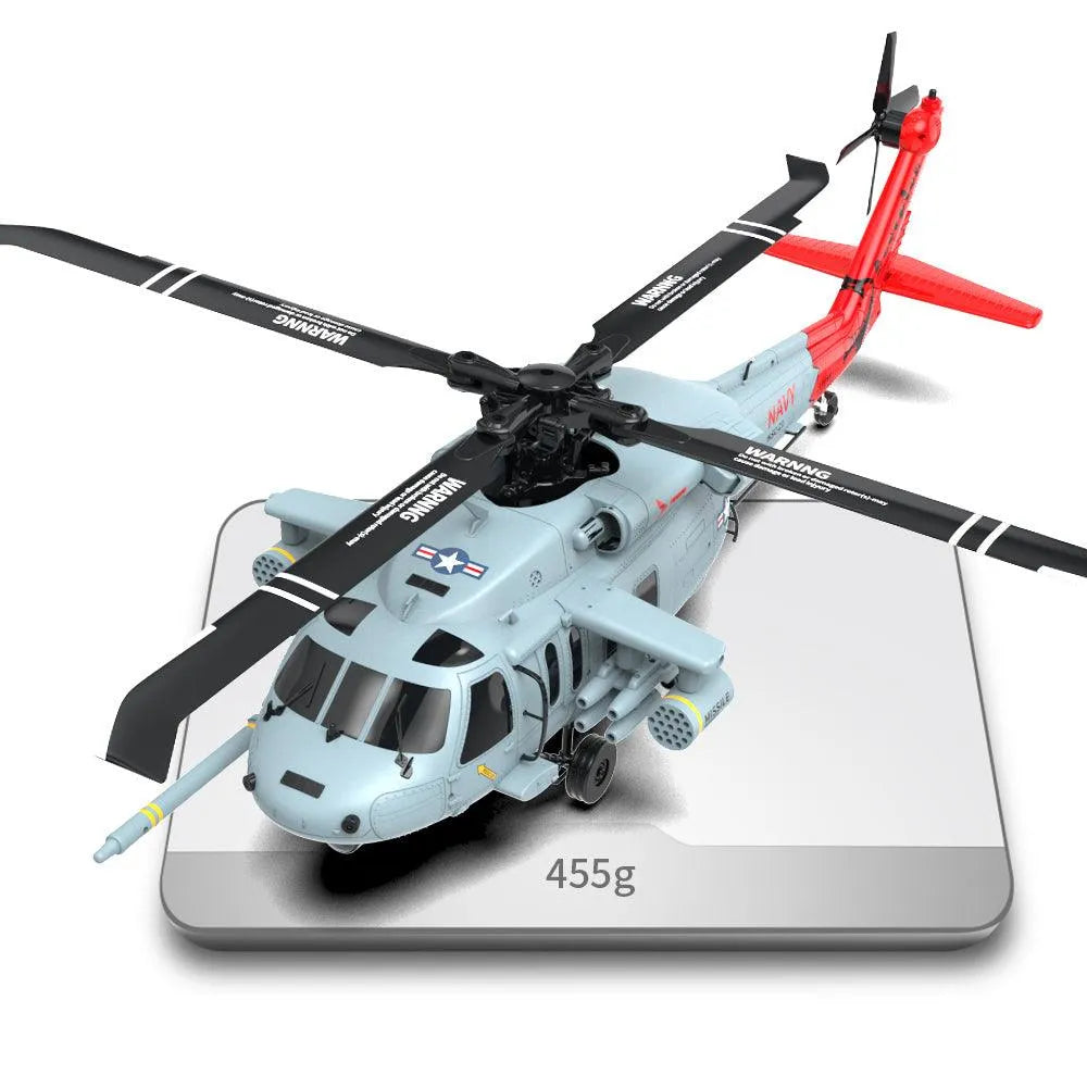 Yuxiang F09-H SH60 Black Hawk 1/47 Scale Aircraft 2.4G 8CH 6-Axis Gyro GPS 5.8G image Transmission Helicopter - Makerfire