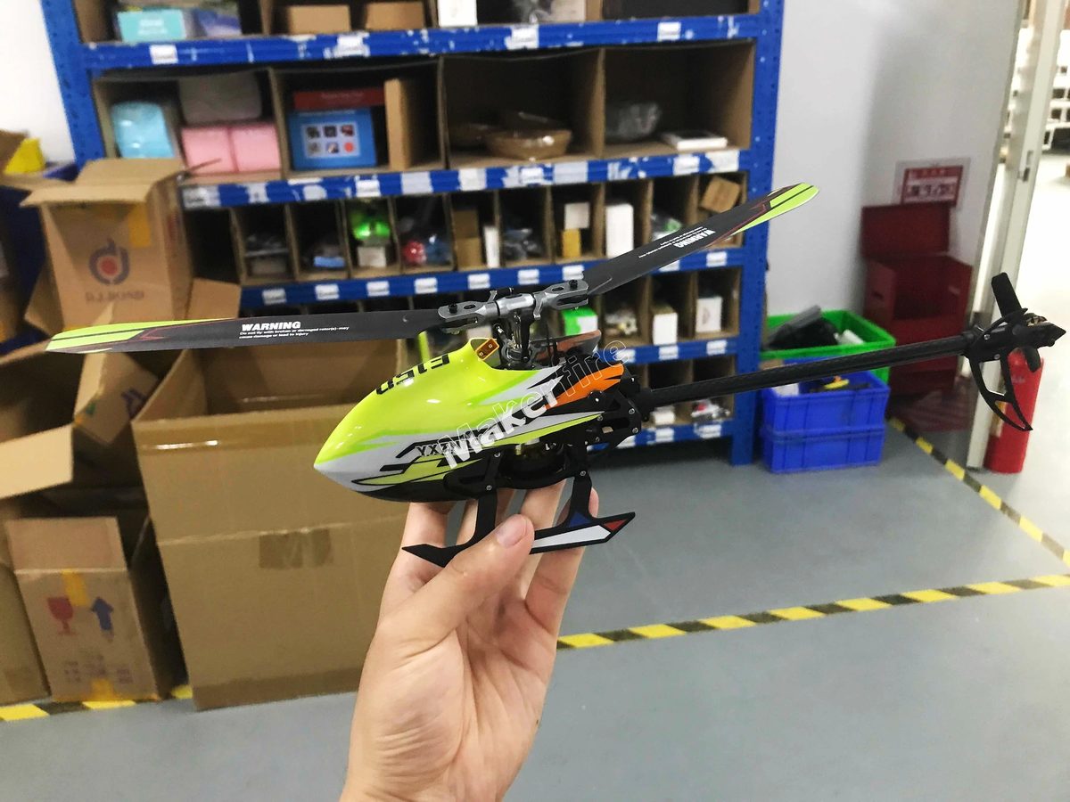 Yuxiang F150 6CH 6-axis Gyro 3D/6G RC Helicopter Dual Brushless Direct Drive Motor Flybarless Compatible with FUTABA S-FHSS BNF/RTF Version - Makerfire