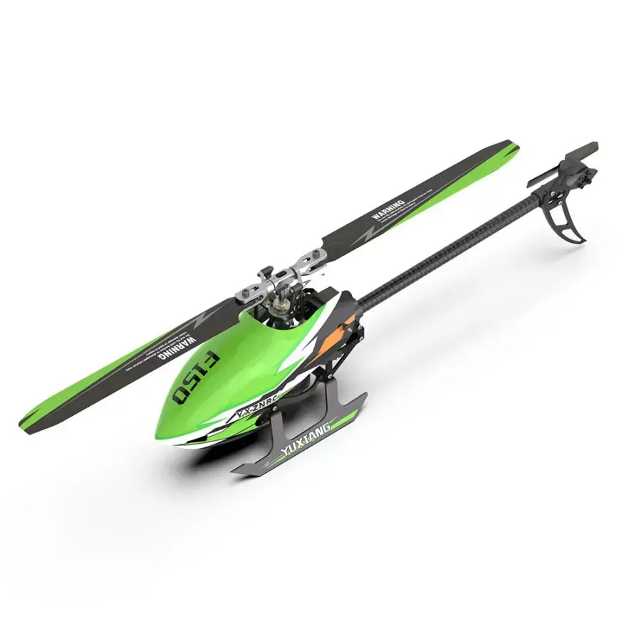 Yuxiang F150 6CH 6-axis Gyro 3D/6G RC Helicopter Dual Brushless Direct Drive Motor Flybarless Compatible with FUTABA S-FHSS BNF/RTF Version - Makerfire