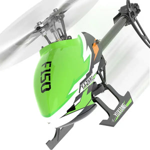 Yuxiang F150 6CH 6-axis Gyro 3D/6G RC Helicopter Dual Brushless Direct Drive Motor Flybarless Compatible with FUTABA S-FHSS BNF/RTF Version - Makerfire