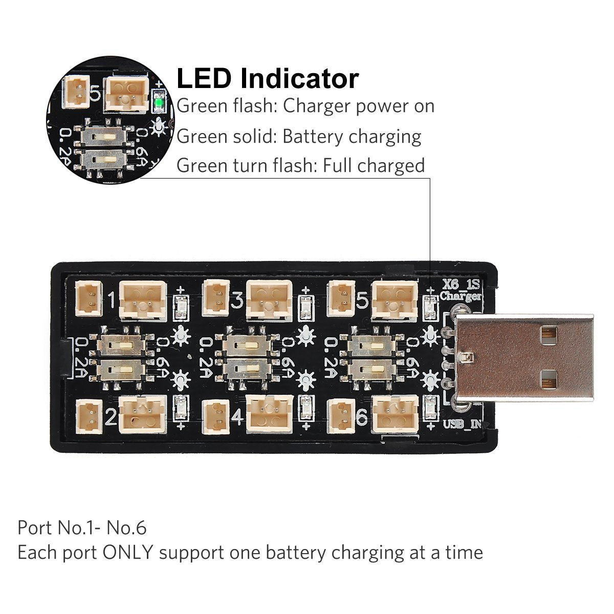 crazypony-6-channel-1s-lipo-usb-charger-for-tiny-whoop-blade-inductrix-micro-jst-connectors-features_5