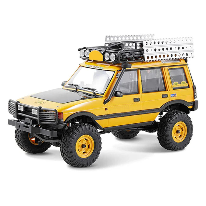 FMS FCX24M 1/24 Scale RC Car 4WD 2.4G Authorized by Land Rover Camel Trophy Edition Rock Crawler Off-Road Climbing Truck Vehicles LED Lights