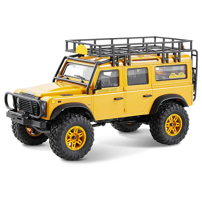 FMS FCX24M 1/24 Scale RC Car 4WD 2.4G Authorized by Land Rover Camel Trophy Edition Rock Crawler Off-Road Climbing Truck Vehicles LED Lights