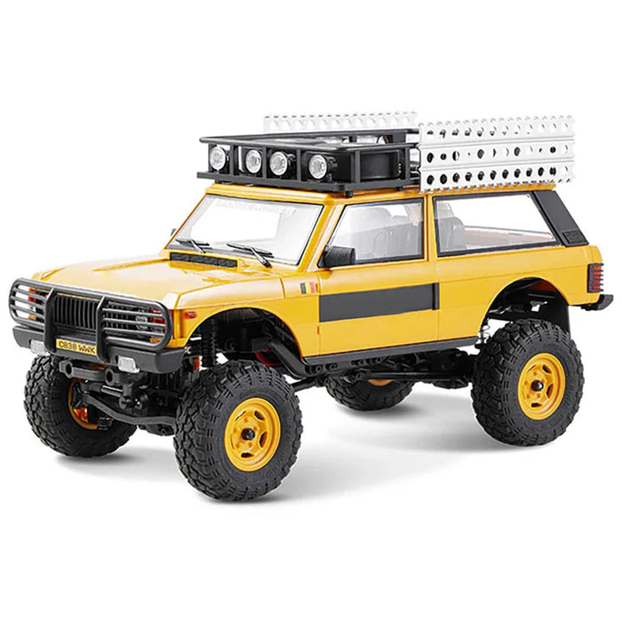 FMS FCX24M 1/24 Scale RC Car 4WD 2.4G Authorized by Land Rover Camel Trophy Edition Rock Crawler Off-Road Climbing Truck Vehicles LED Lights