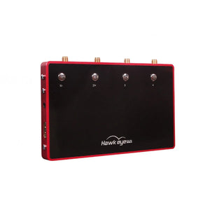 Hawkeye Little Pilot Four Eyes 4-Channel HDMI Split Screen Box 5.8G Receive 4-Segment HDMI TV Output 5.8G Screen/Phone For RC Racing Drone - Makerfire