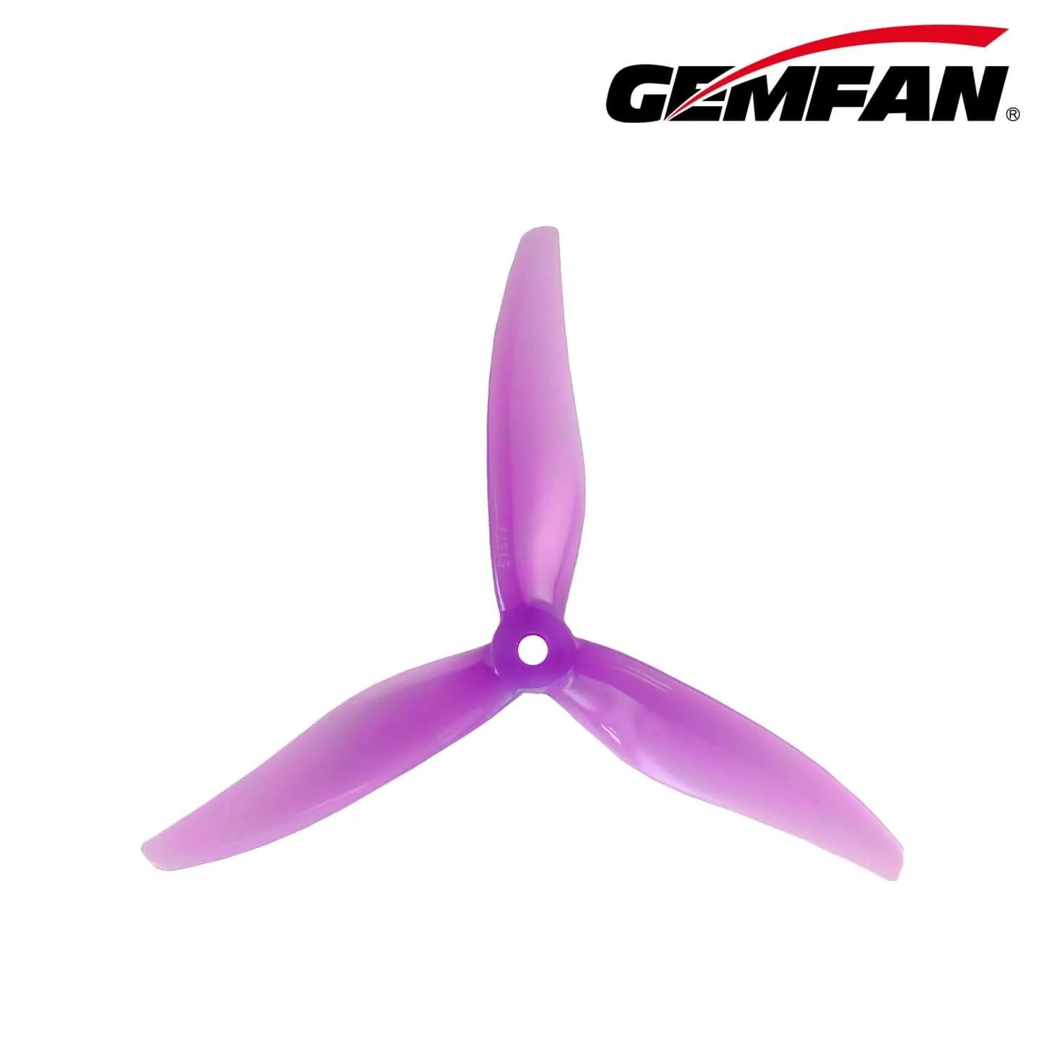 GEMFAN Hurricane Max 51377 3 Blade 5inch Propeller(Pack of 8) - Makerfire