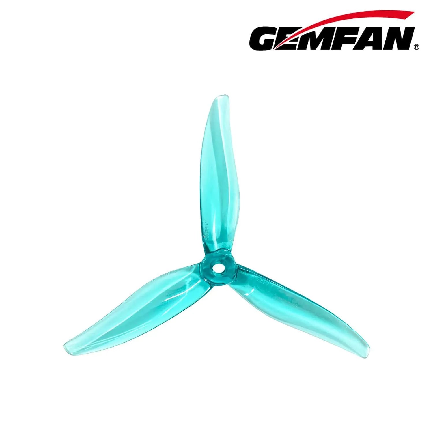 GEMFAN Hurricane Max 51377 3 Blade 5inch Propeller(Pack of 8) - Makerfire