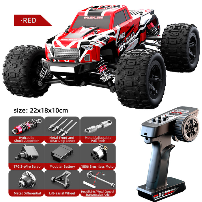 JJRC C8811 RTR 1/20 RC Car 4WD Brushless Motor 40km/h High Speed Off-Road Climbing Truck