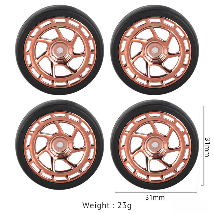 LDRC 1804 RC Drift Car RTR 1/18 Mazda MX-5 Upgrade 1200mAh Battery & Tires & Obstacle Set