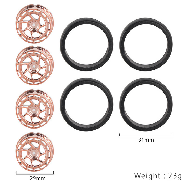 LDRC 1804 RC Drift Car RTR 1/18 Mazda MX-5 Upgrade 1200mAh Battery & Tires & Obstacle Set