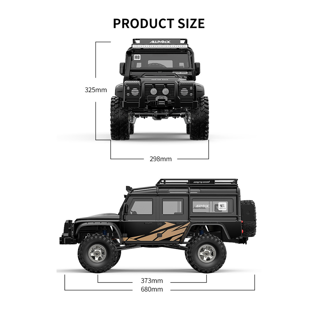 MJX Hyper Go H8H+ Upgrade RC Truck 1/8 Scale 2.4G Off Road Vehicle with Sensored Brushless Motor 80A FOC ESC