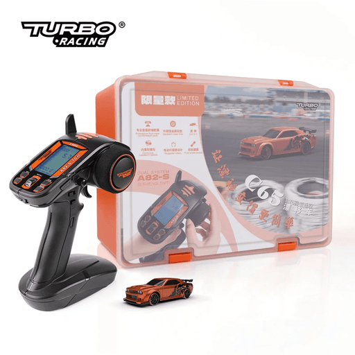 Turbo Racing C65 RC Car Limited Editions Drift RTR 1:76 With Gyro Full Proportional Remote Control - Makerfire