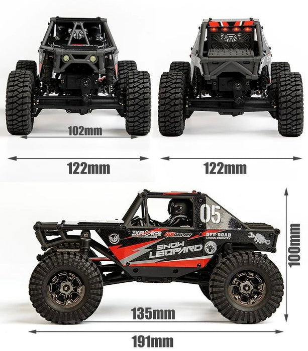 UDI RC UCX2405 - 1/24 Scale RC Car 4WD Brushless FOC Motor Rock Crawler RTR, Pre-sale