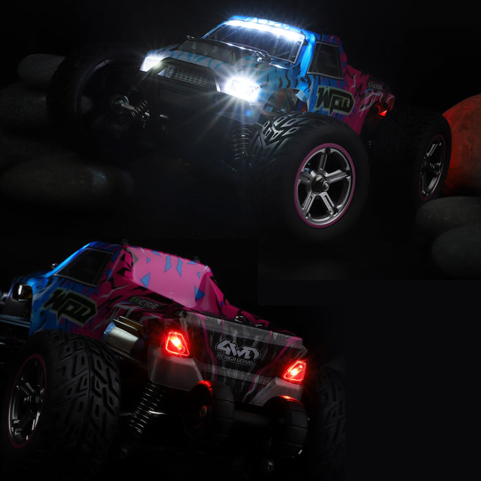 WLTOYS 204006 RC Car 1/20 Scale 4WD Off-Road 2.4G RTR 50km/h High Speed w/ LED Front Light