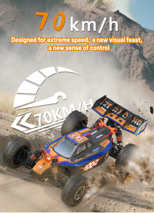 ZD Racing BX-12 RC Car 1/12 Scale 4WD 3S Brushless Motor 70km/h High Speed BX12 Racing Off-Road Truck 2.4G RTR Oil Filled Shocks