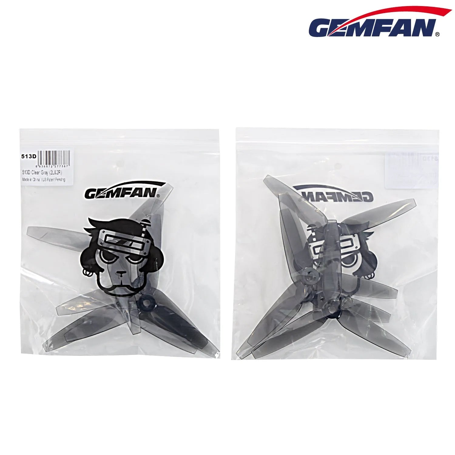 GEMFAN Hurricane SL 6026-PC 1.5mm propeller for 2004-1700kv(Pack of 8) - Makerfire