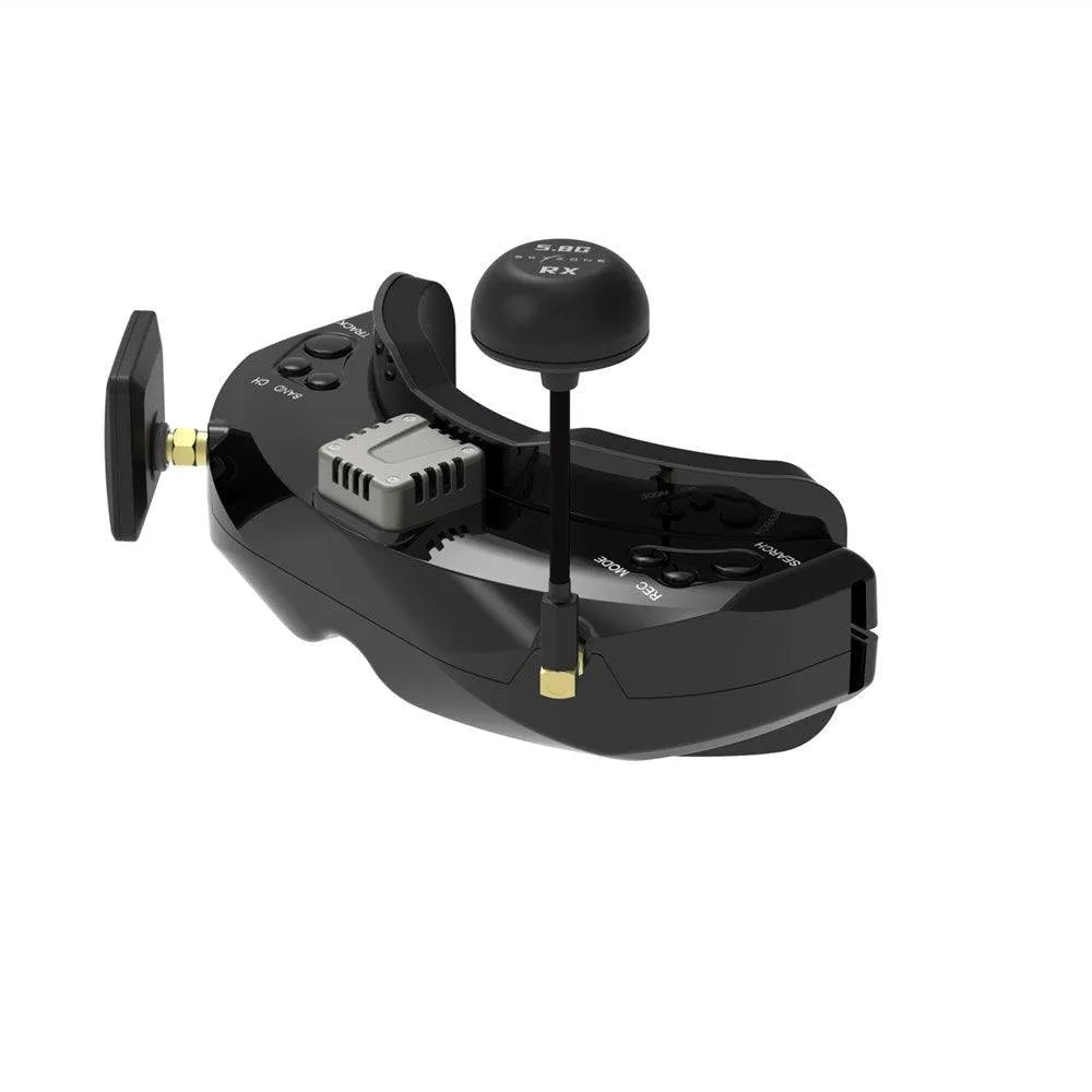 SKYZONE SKY02O FPV Goggles 640*400 OLED 5.8Ghz SteadyView Diversity RX Built in Headtracker DVR HDMI AVIN/OUT for RC Racing Drone - Makerfire