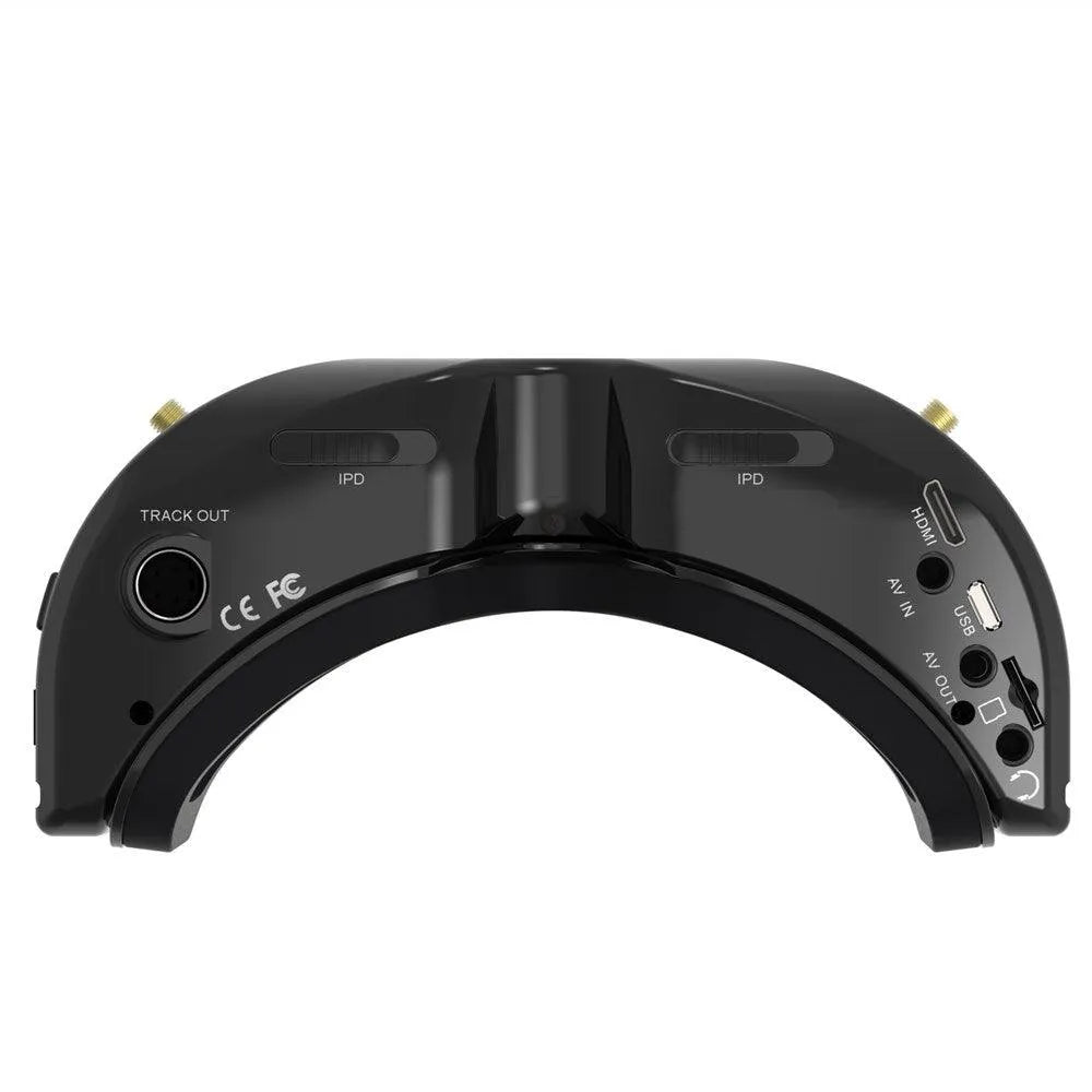SKYZONE SKY02O FPV Goggles 640*400 OLED 5.8Ghz SteadyView Diversity RX Built in Headtracker DVR HDMI AVIN/OUT for RC Racing Drone - Makerfire