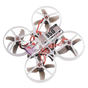GNB 4pcs 650mAh 1S 3.8V HV LiPo Battery 60C with JST-PH 2.0 PowerWhoop mCPX Connector for FPV Drone