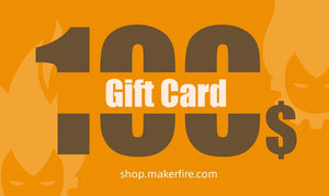 Makerfire Gift Card - Give the Gift of Choice! - Makerfire