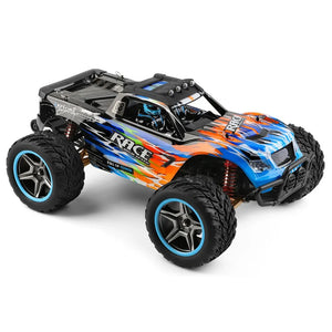 Wltoys 104019 1/10 2.4G 4WD 55KM/H Brushless High Speed Racing Car Remote Control Crawler BigFoot Monster Truck - Makerfire