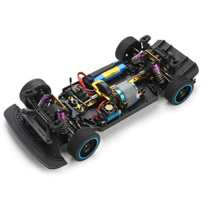 WLtoys 104072 RTR 1/10 2.4G 4WD 60km/h Flat Sport Car Racing Car with 3650 Brushless Motor - Makerfire