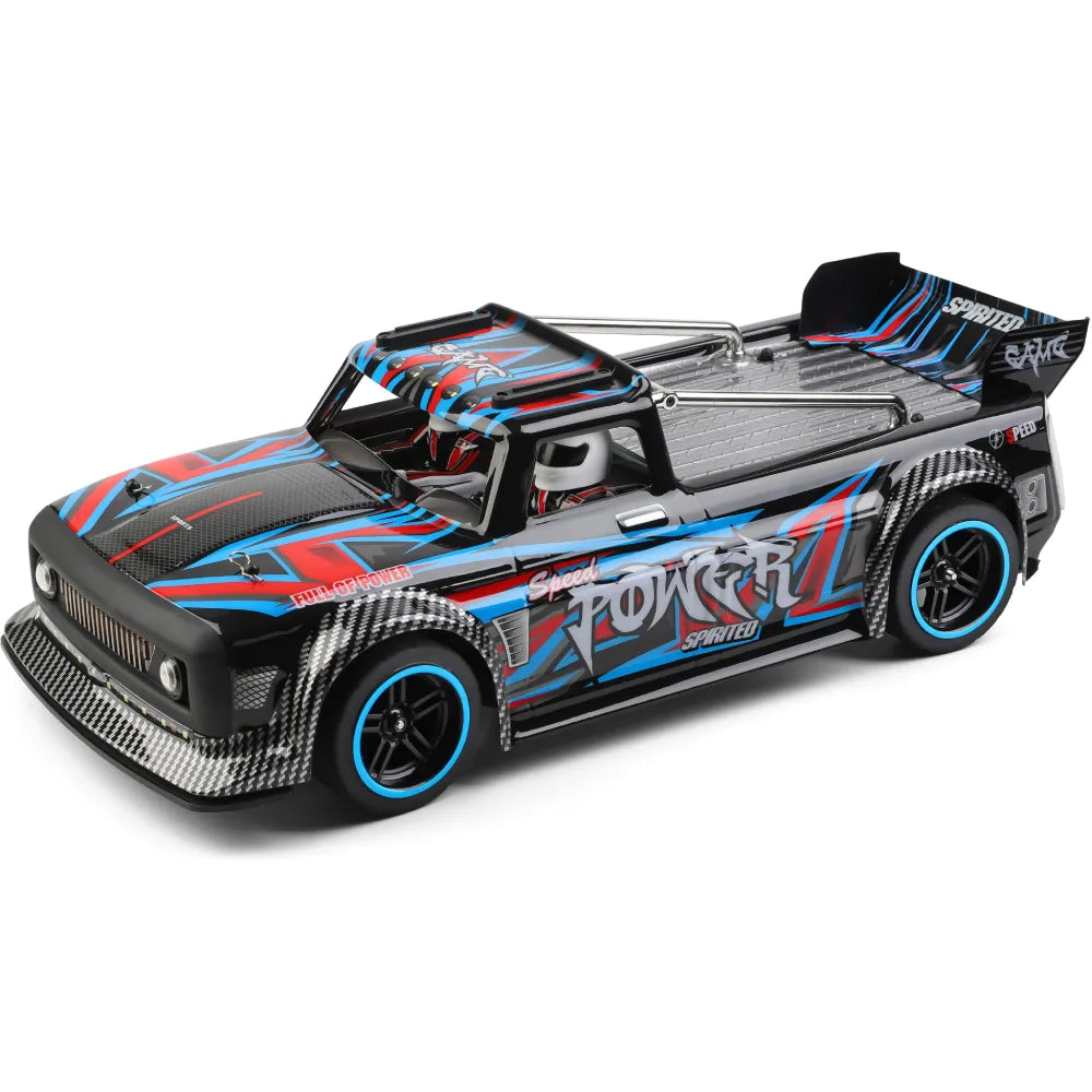 WLtoys 104072 RTR 1/10 2.4G 4WD 60km/h Flat Sport Car Racing Car with 3650 Brushless Motor - Makerfire