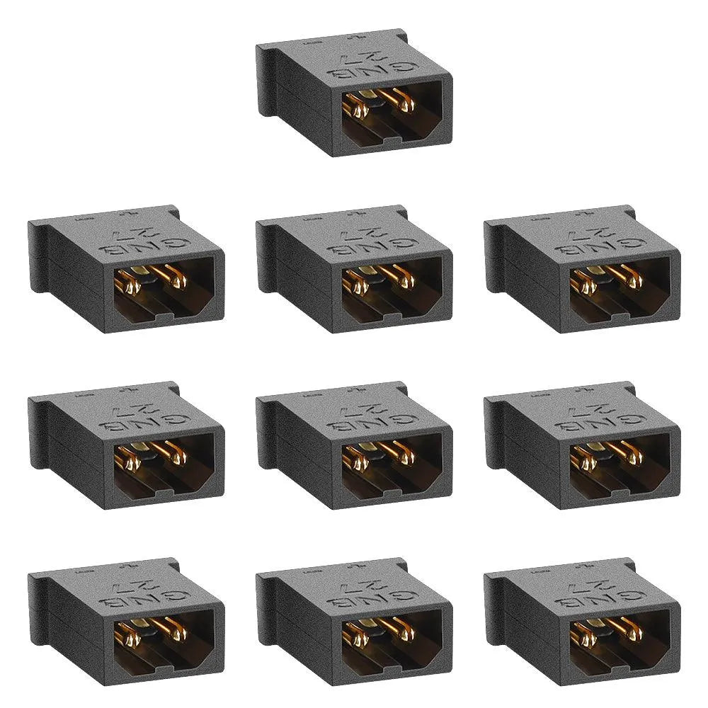 GAONENG GNB27 Connectors Set Male Female 1.0 Banana Connector for GNB27 Connector FPV 1S Whoop Drone - Makerfire