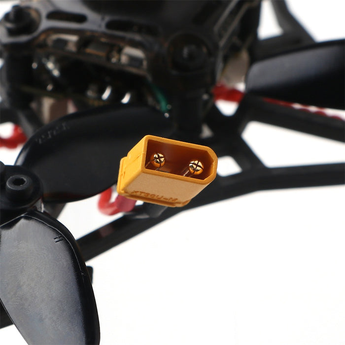 Happymodel Larva X 2-3S Drone de carreras con visión en primera persona sin escobillas de 2,5 pulgadas