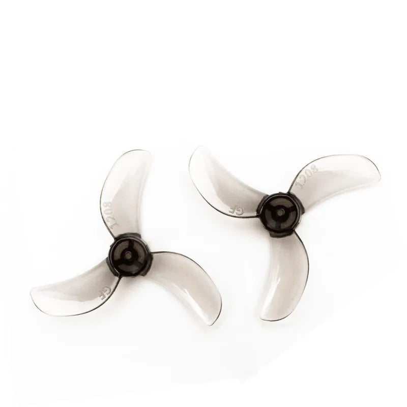 Gemfan 1208-3 31MM Blade 0.8MM/1.5MM Propeller for 0802 25000KV Motor(Pack of 16) - Makerfire