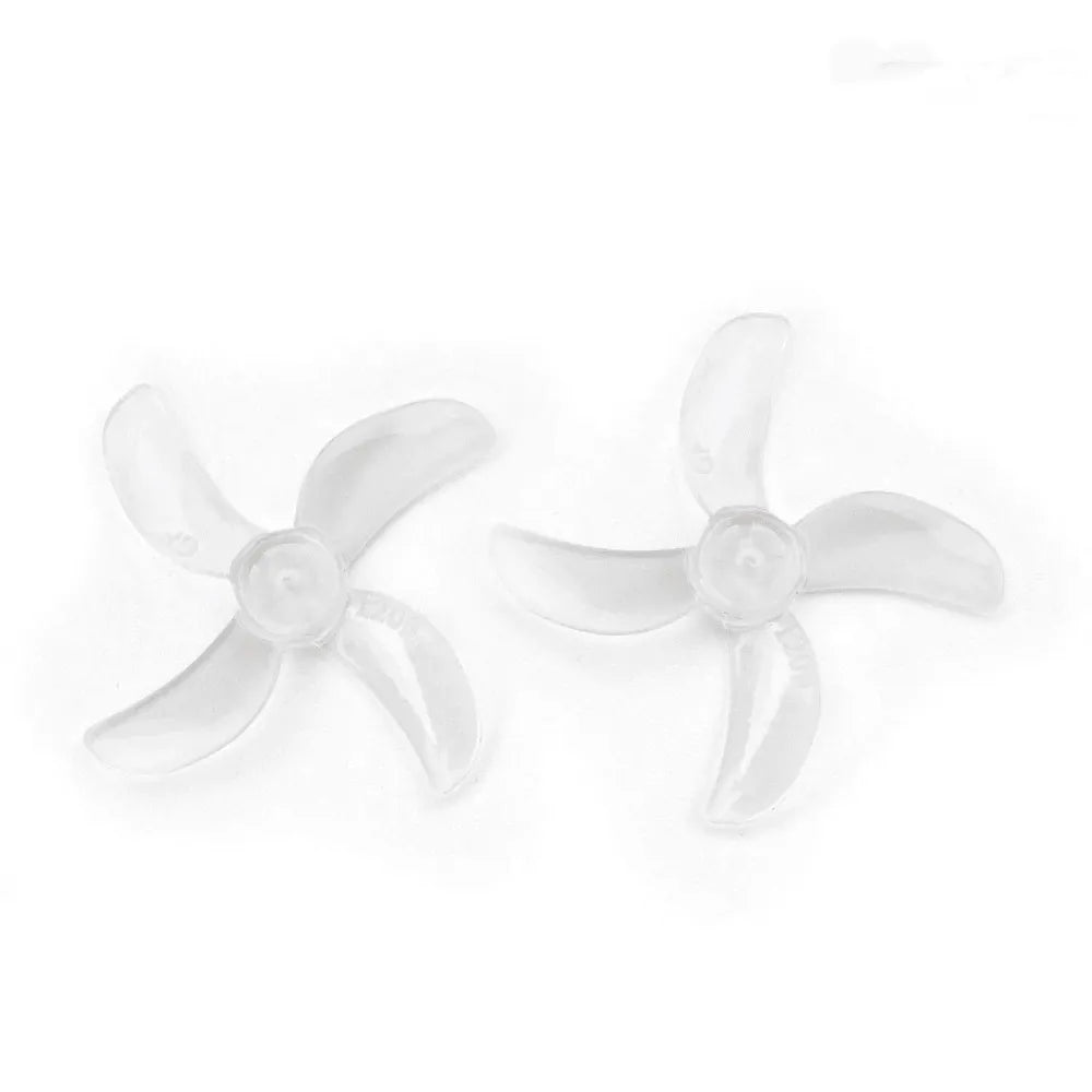 Gemfan 1209-4 31MM Quad Blade 0.8MM/1MM/1.5MM Shaft Propeller for 0802 25000KV Motor(Pack of 16) - Makerfire