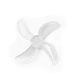 Gemfan 1209-4 31MM Quad Blade 0.8MM/1MM/1.5MM Shaft Propeller for 0802 25000KV Motor(Pack of 16) - Makerfire