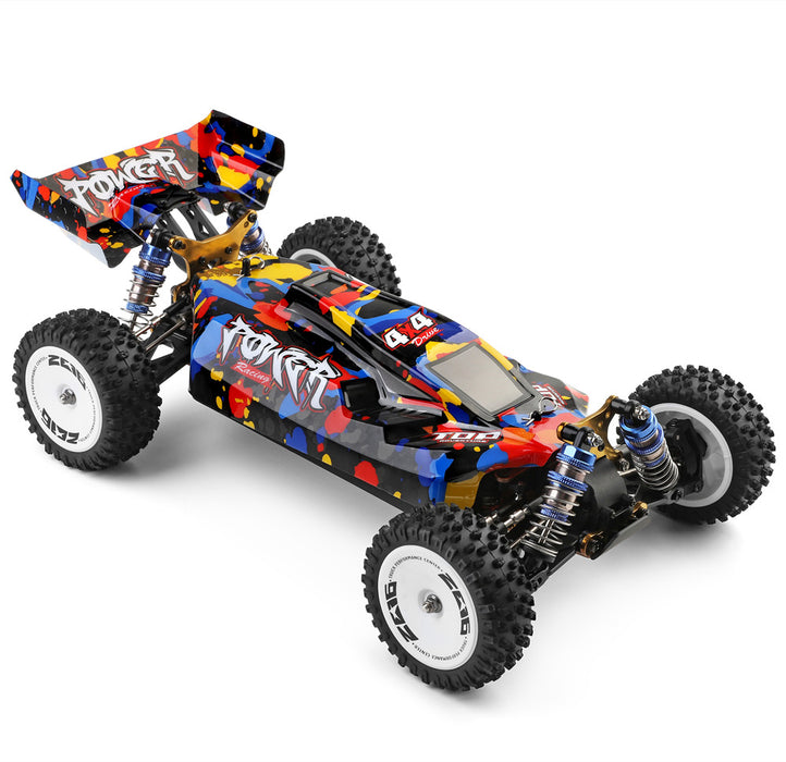 WLTOYS 124007 75km/h 2.4G 1/12 4WD RC Racing Car Brushless Car High Speed Off-road Remote Control Drift Car - Makerfire