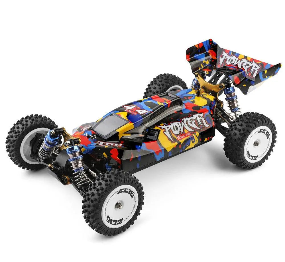 WLTOYS 124007 75km/h 2.4G 1/12 4WD RC Racing Car Brushless Car High Speed Off-road Remote Control Drift Car - Makerfire