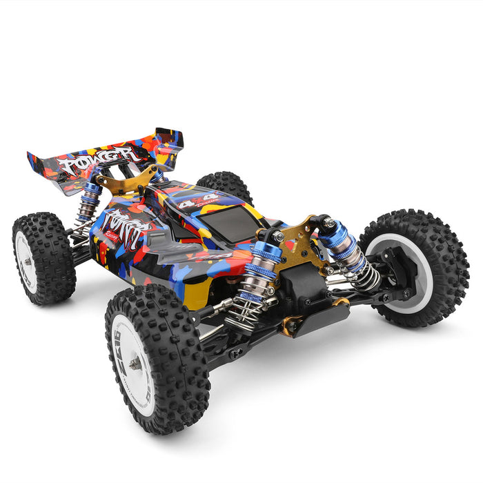 WLTOYS 124007 75km/h 2.4G 1/12 4WD RC Racing Car Brushless Car High Speed Off-road Remote Control Drift Car - Makerfire