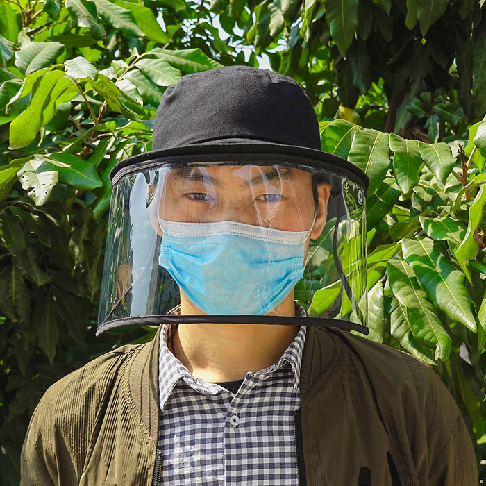 Equipo de protección personal Anti-Fling Niebla Sombrero de pescador Equipo de protección de trabajo