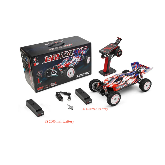 WLtoys 124008 RTR Brushless RC Buggy 1/12 2.4G 4WD 60km/h Speed Racing Car - Makerfire