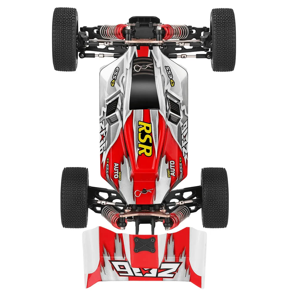 Wltoys 144001 1/14 2.4G 4WD High Speed Racing RC Car Vehicle Models 60km/h One Battery - Makerfire