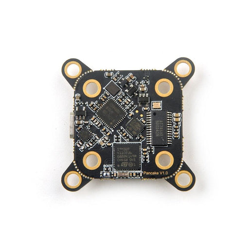 Happymodel Pancake 2-6S AIO F4 Flight Controller Built-in SPI ELRS 2.4G and 400mw Openvtx Compatible with 20×20 and 35.5×35.5 Stack - Makerfire