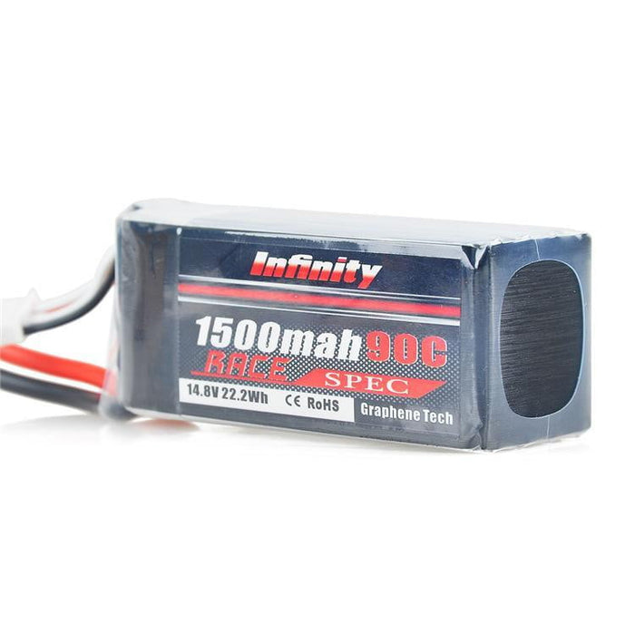 Infinity Graphene LiPo Battery 1500mAh 90C 4S 14.8V SY60 Plug Compatible with XT60