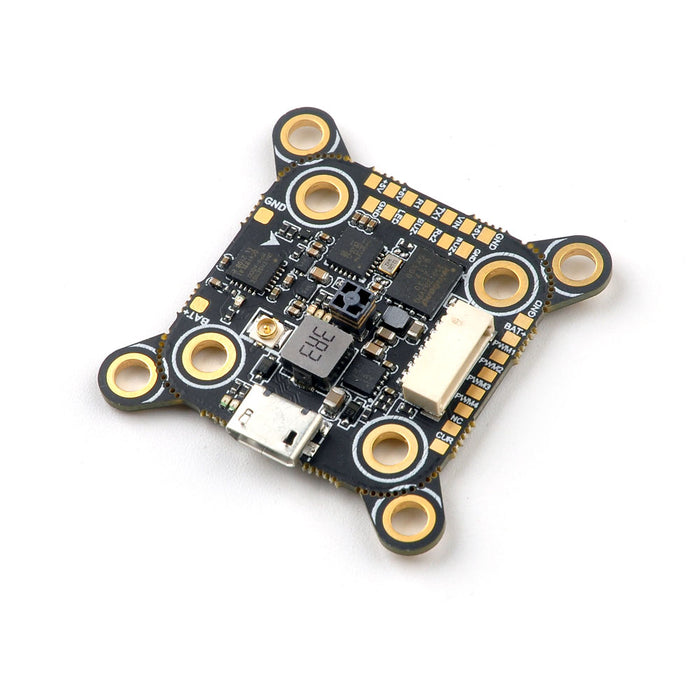 Happymodel Pancake 2-6S AIO F4 Flight Controller Built-in SPI ELRS 2.4G and 400mw Openvtx Compatible with 20×20 and 35.5×35.5 Stack