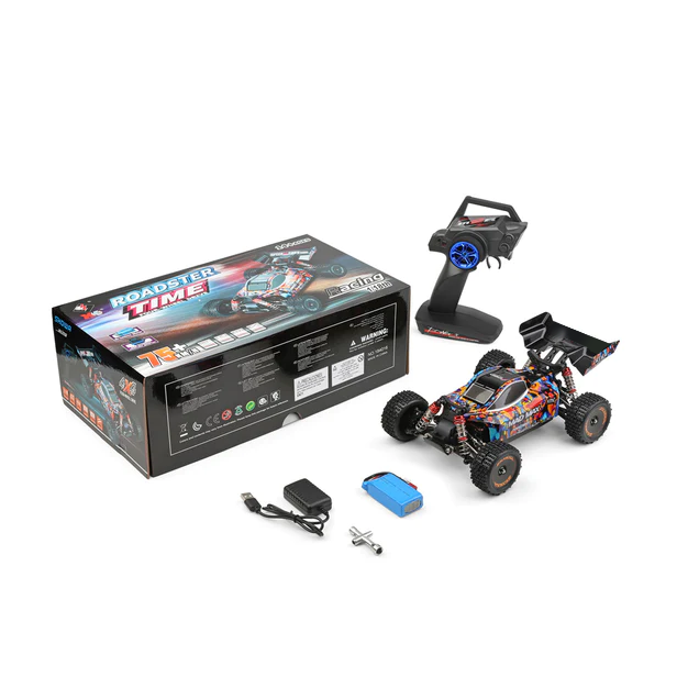 WLtoys 184016 High-Speed 75km/h Electric 4WD 2.4G Brushless Racing RC Car: Perfect for Off-Road Drifting